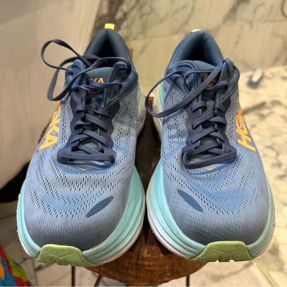 HOKA Bondi 8 Men's Size 13 Wide - outsole dmg - Picture 2 of 12